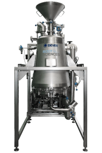 EXTRACTION LINE - DEVEX Front view