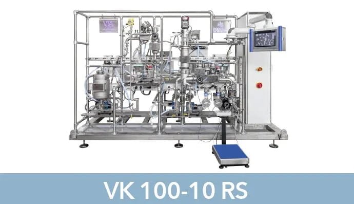 VK-100-10 cannabis distillation equipment