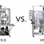 What are the main differences between the VKL 70-5 and VKL 75 cannabis distillation equipment?