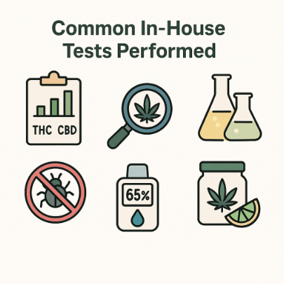 Common In-House Tests Performed