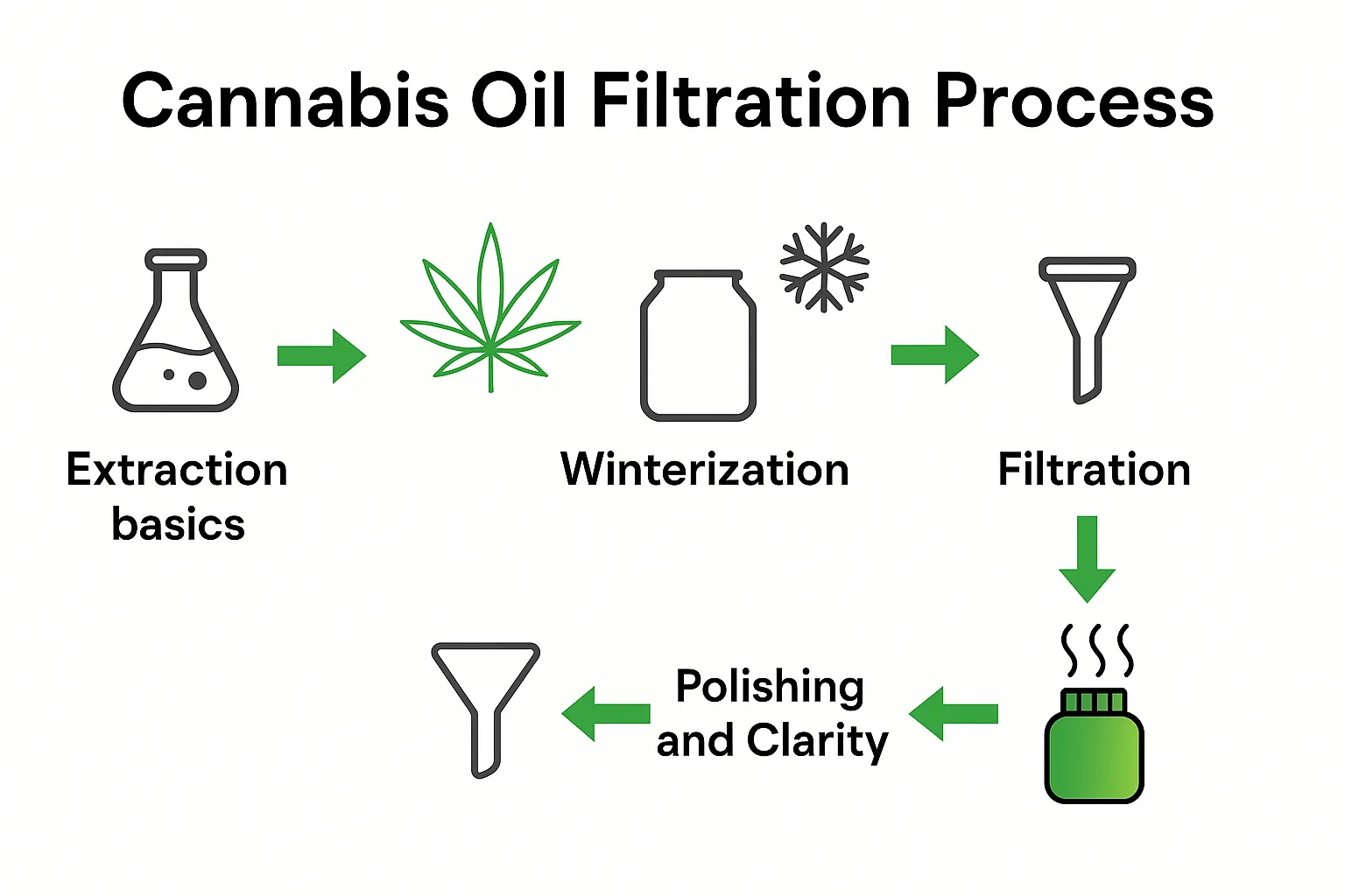 Cannabis Oil Filtration Process