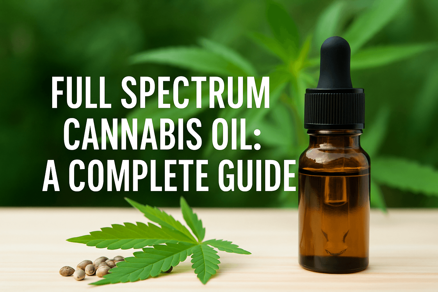 You are currently viewing Full Spectrum Cannabis Oil: A Complete Guide