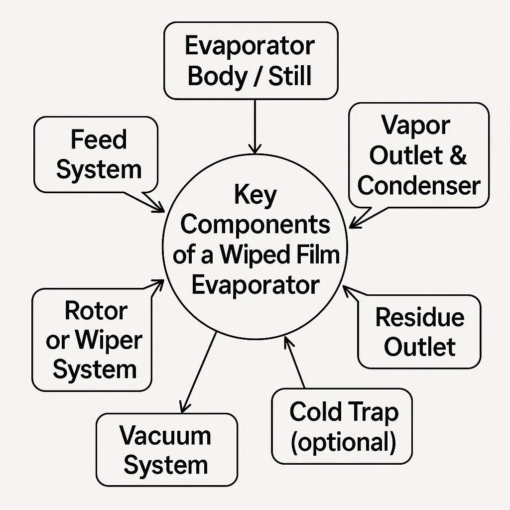 Key Components of a Wiped Film Evaporator