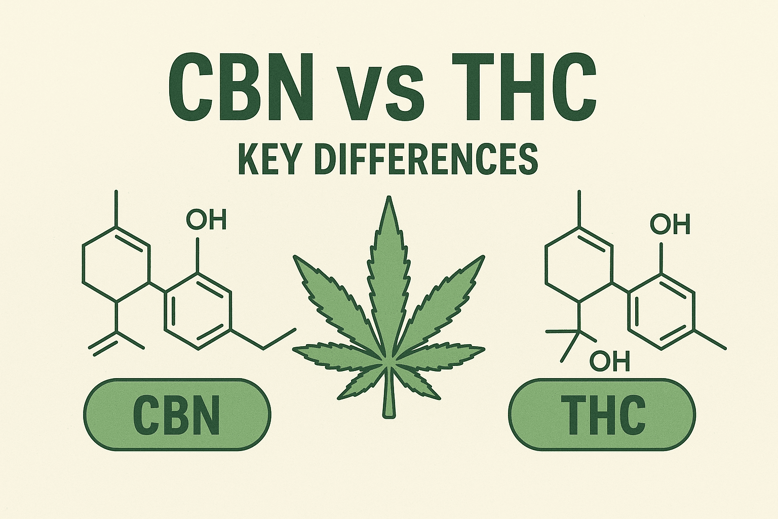 You are currently viewing CBN vs THC: What’s the Difference