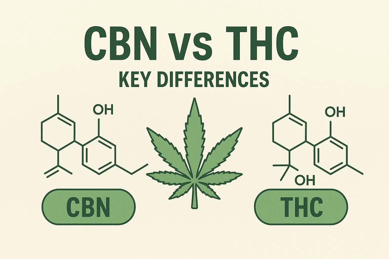 You are currently viewing CBN vs THC: Effects, Benefits and Key Differences (2026)