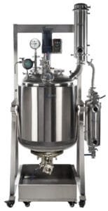 S200F stainless steel filter reactor used for temperature-controlled filtration in cannabis and hemp processing