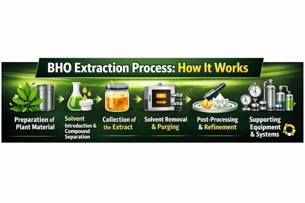 BHO extraction process