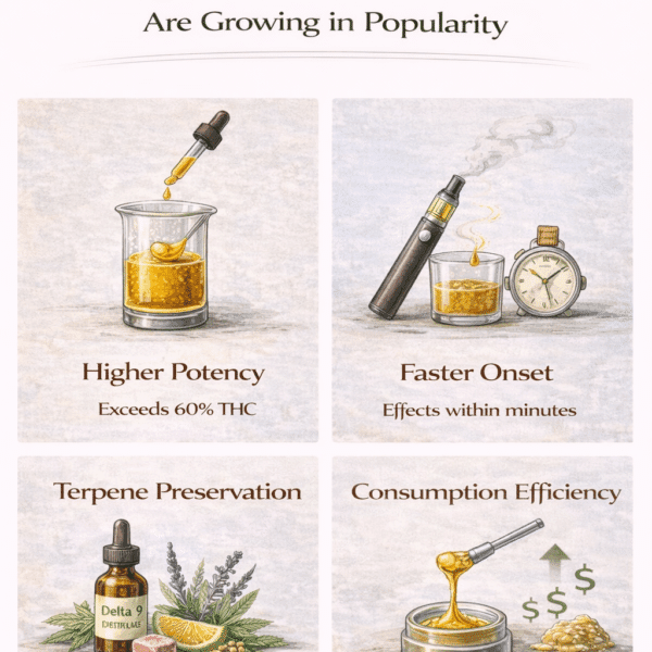 Why Cannabis Concentrates Are Growing in Popularity
