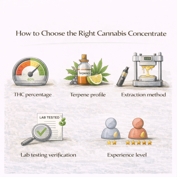 How to Choose the Right Cannabis Concentrate