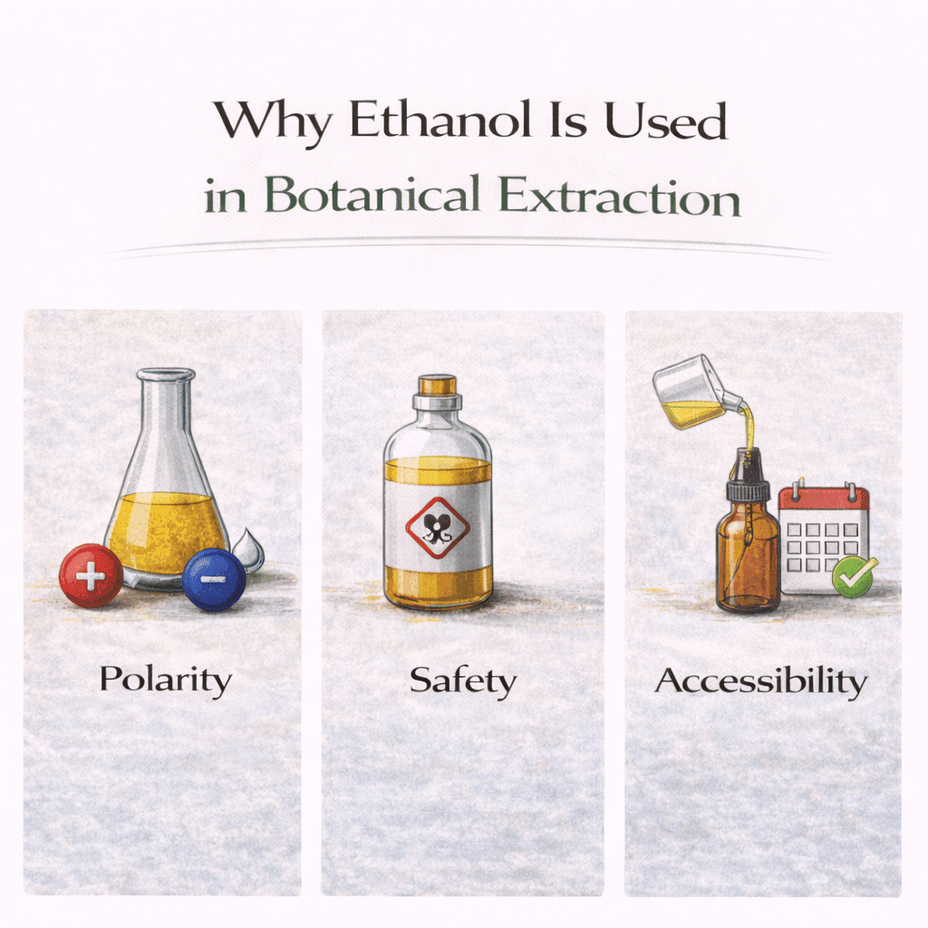 Why Ethanol is Used in Biotanical Extraction