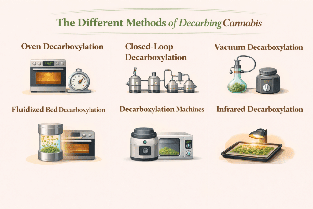 The Different Methods of Decarbing Cannabis