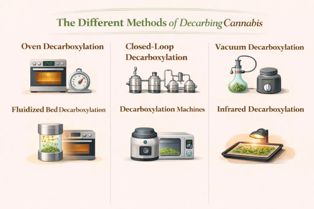 The Different Methods of Decarbing Cannabis