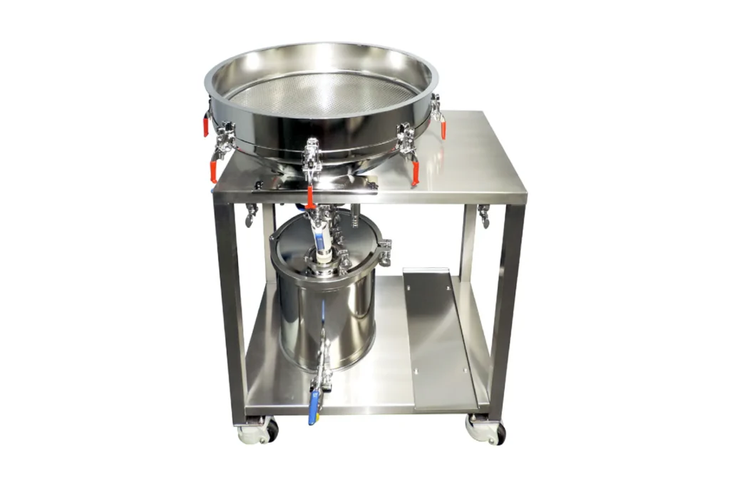 Infinity filter table for cannabis winterization