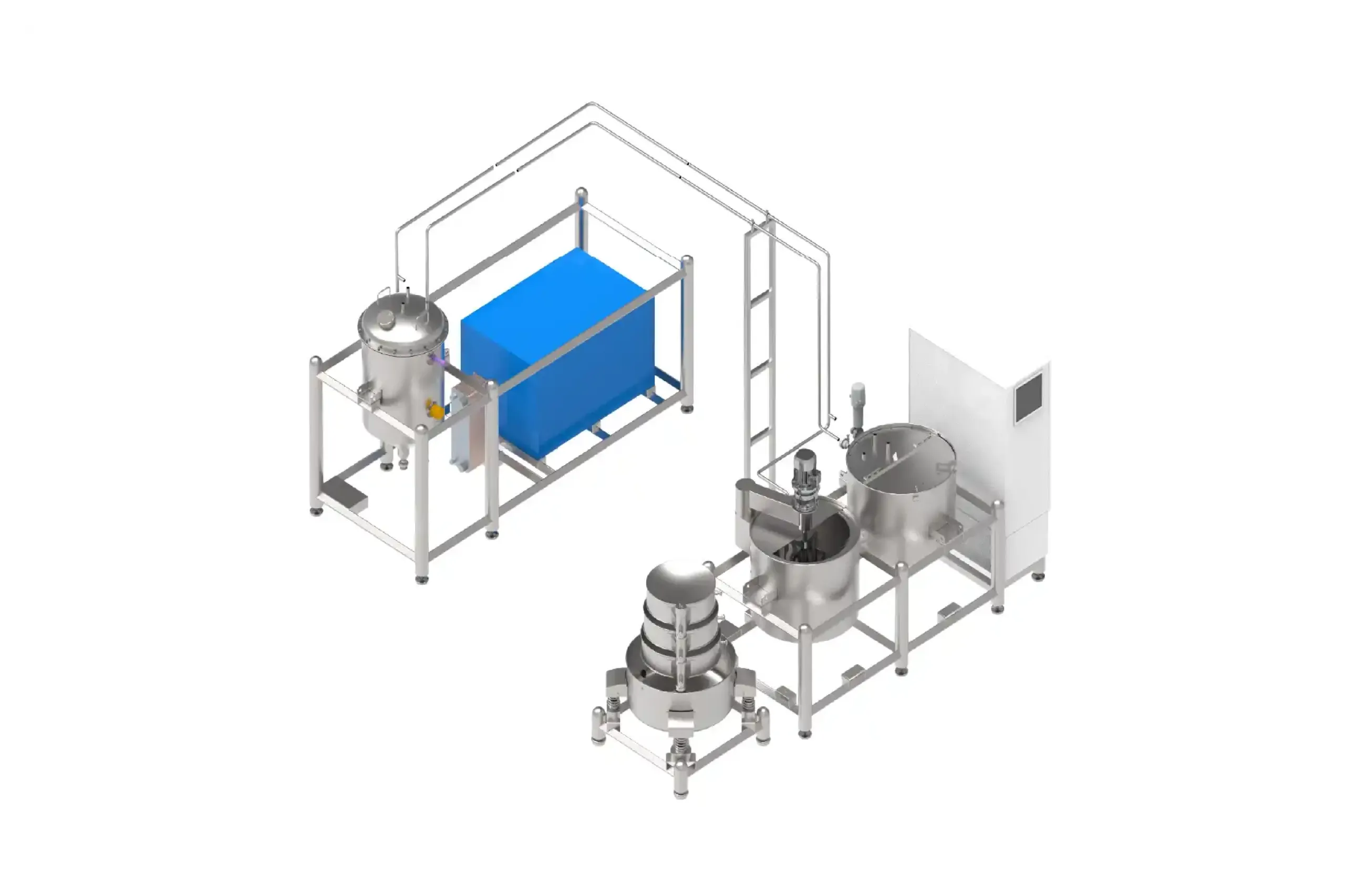 Nordex 100 cold water extraction system for cannabis and hemp processing