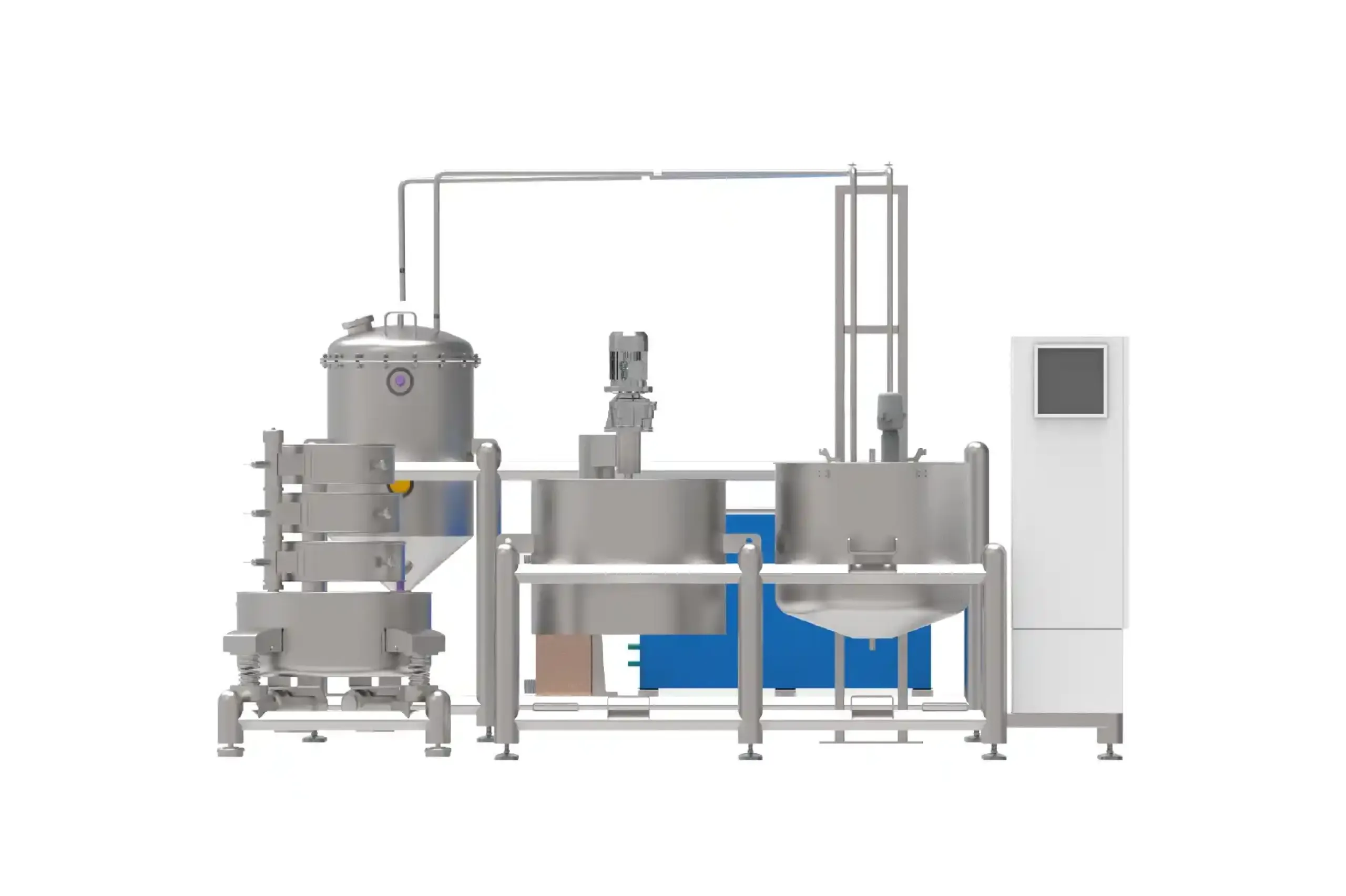 Nordex 500 automated cold water extraction system for cannabis and hemp processing