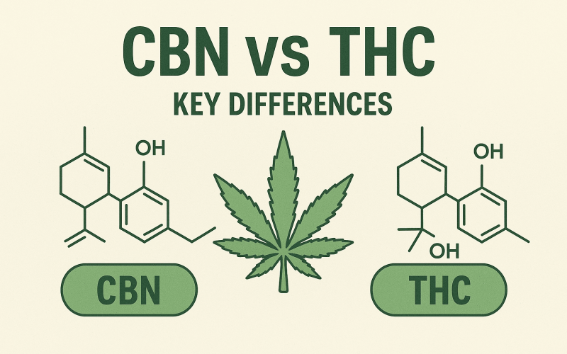 CBN vs THC : Key Differences