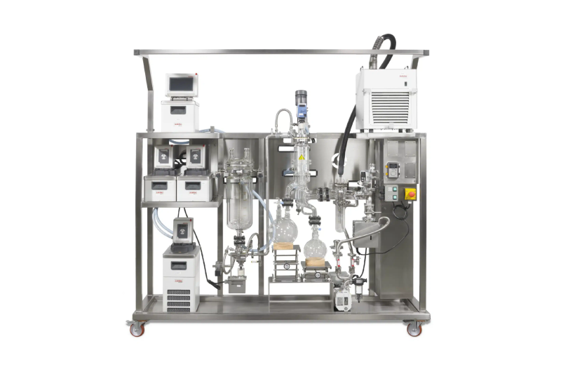 KDL5 glass wiped-film distillation system